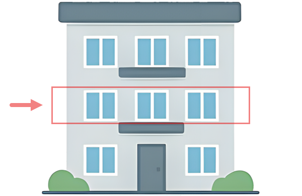 Etagenwohnung